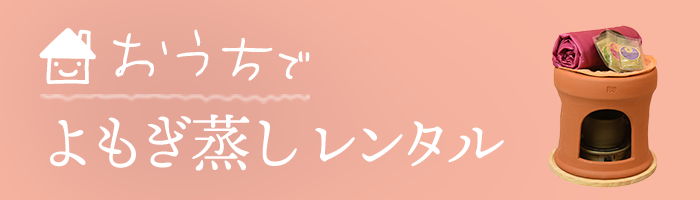 よもぎ蒸しレンタル